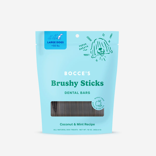 Bocce's Bakery Brushy Sticks Dental Bars